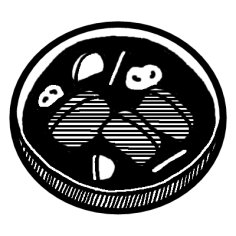 ビーフシチュー 洋食 料理 ミニカット 無料 白黒イラスト素材